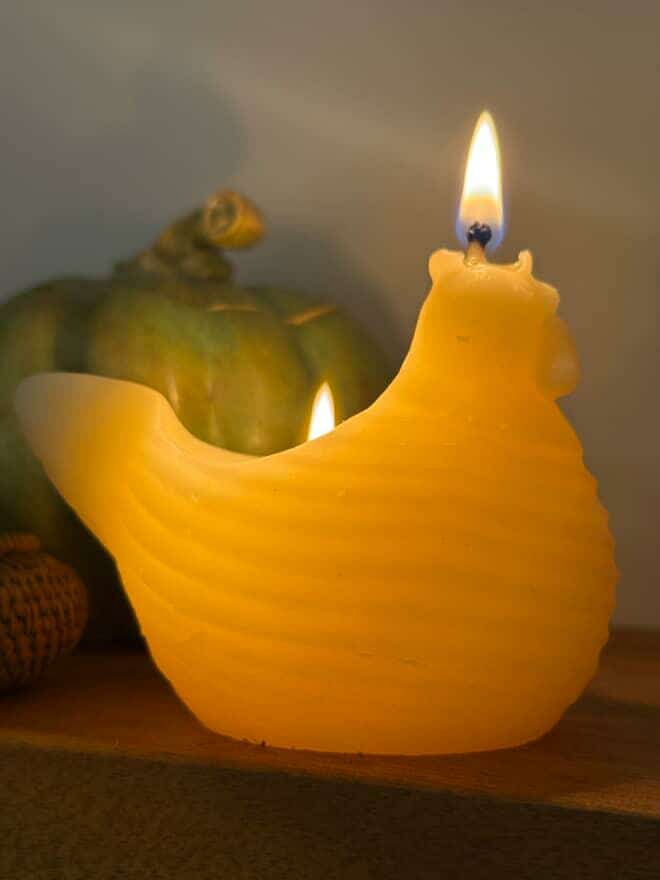 Hen Candle