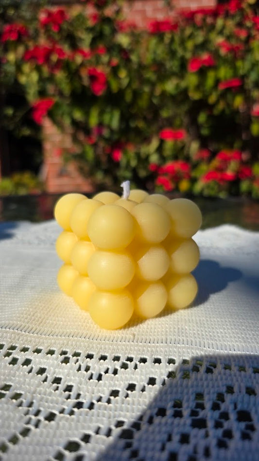 Square bubble Candle