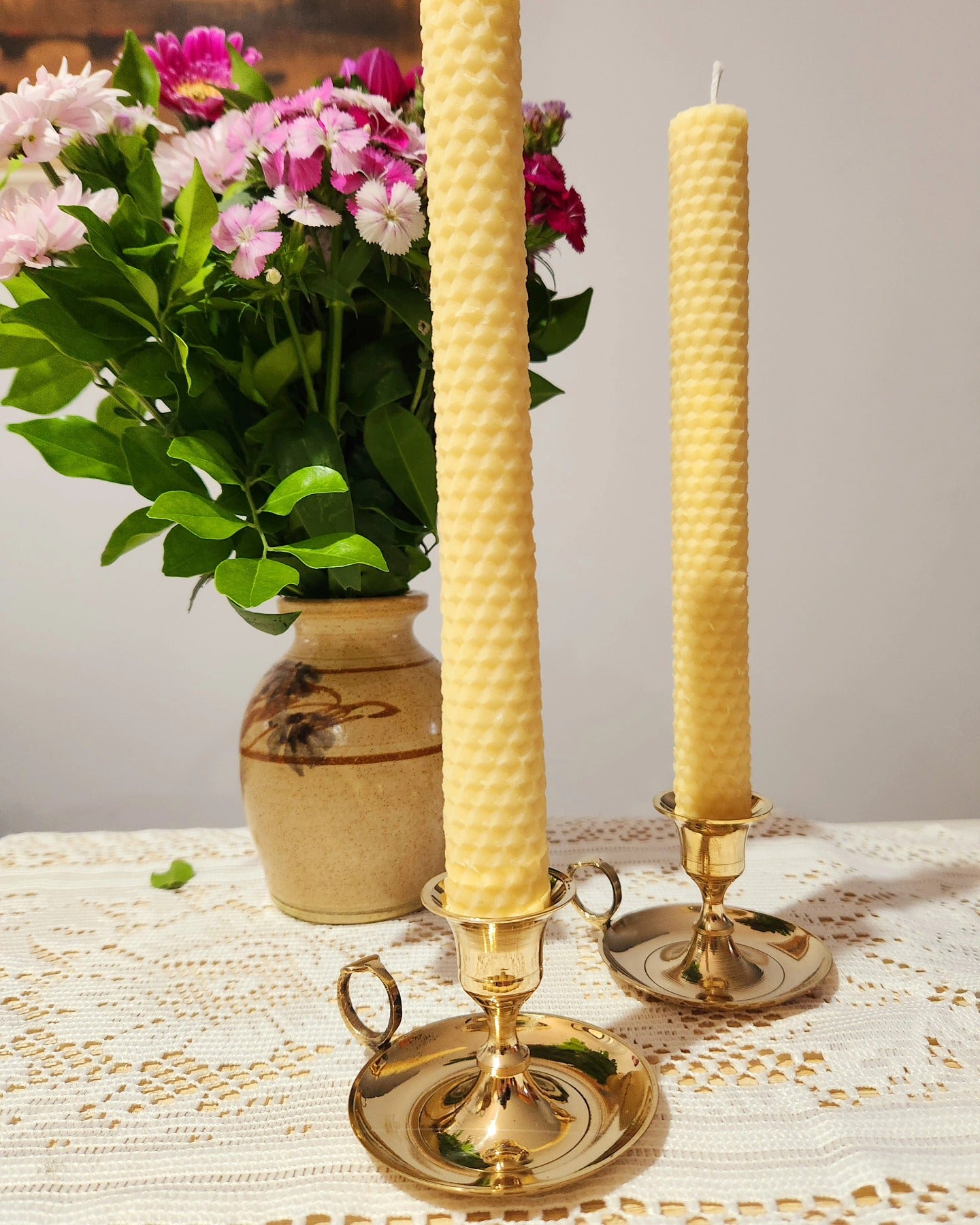 Brass Chamber stick Candle holder
