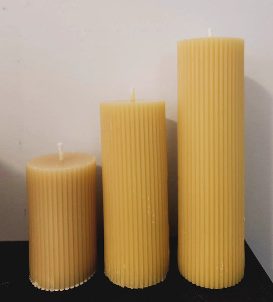 Flat Top Trio Pillar Set (small, medium and large)