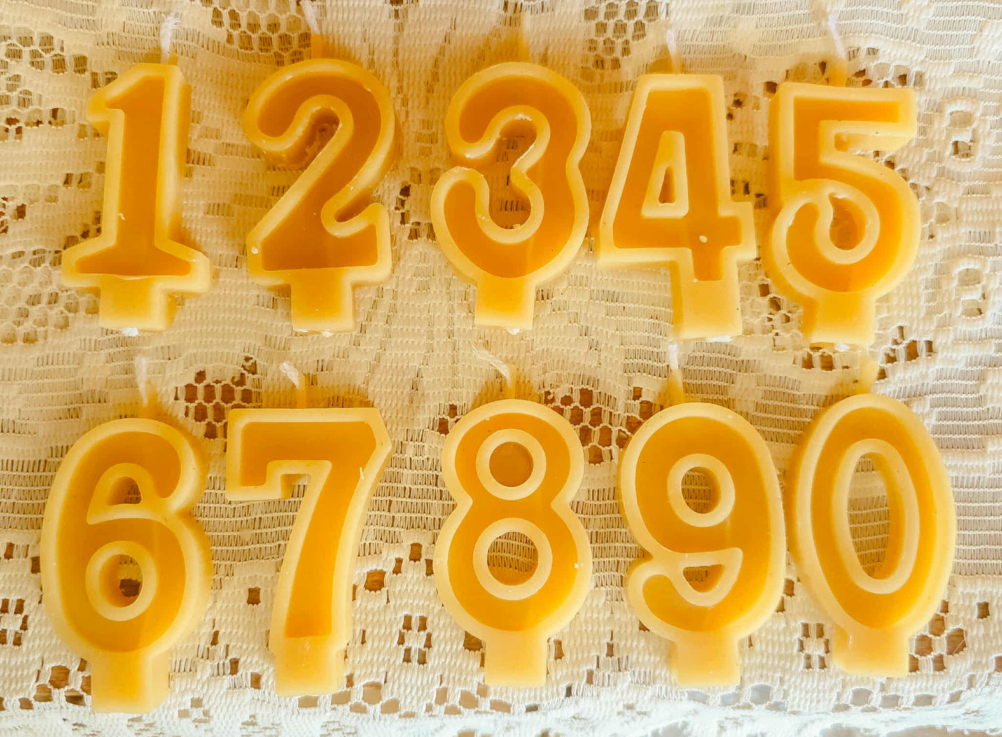 Number Birthday Candles 0-9