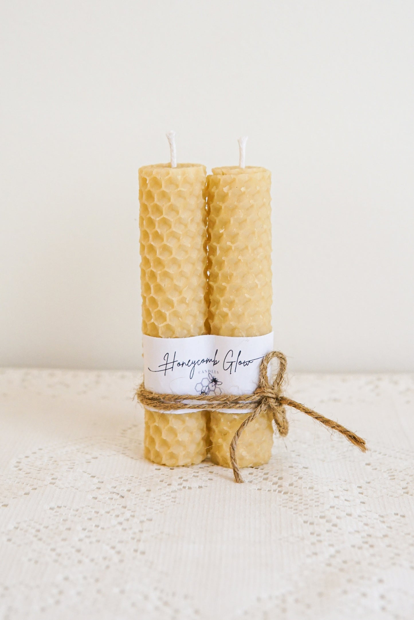 Rolled Mini Taper Candle