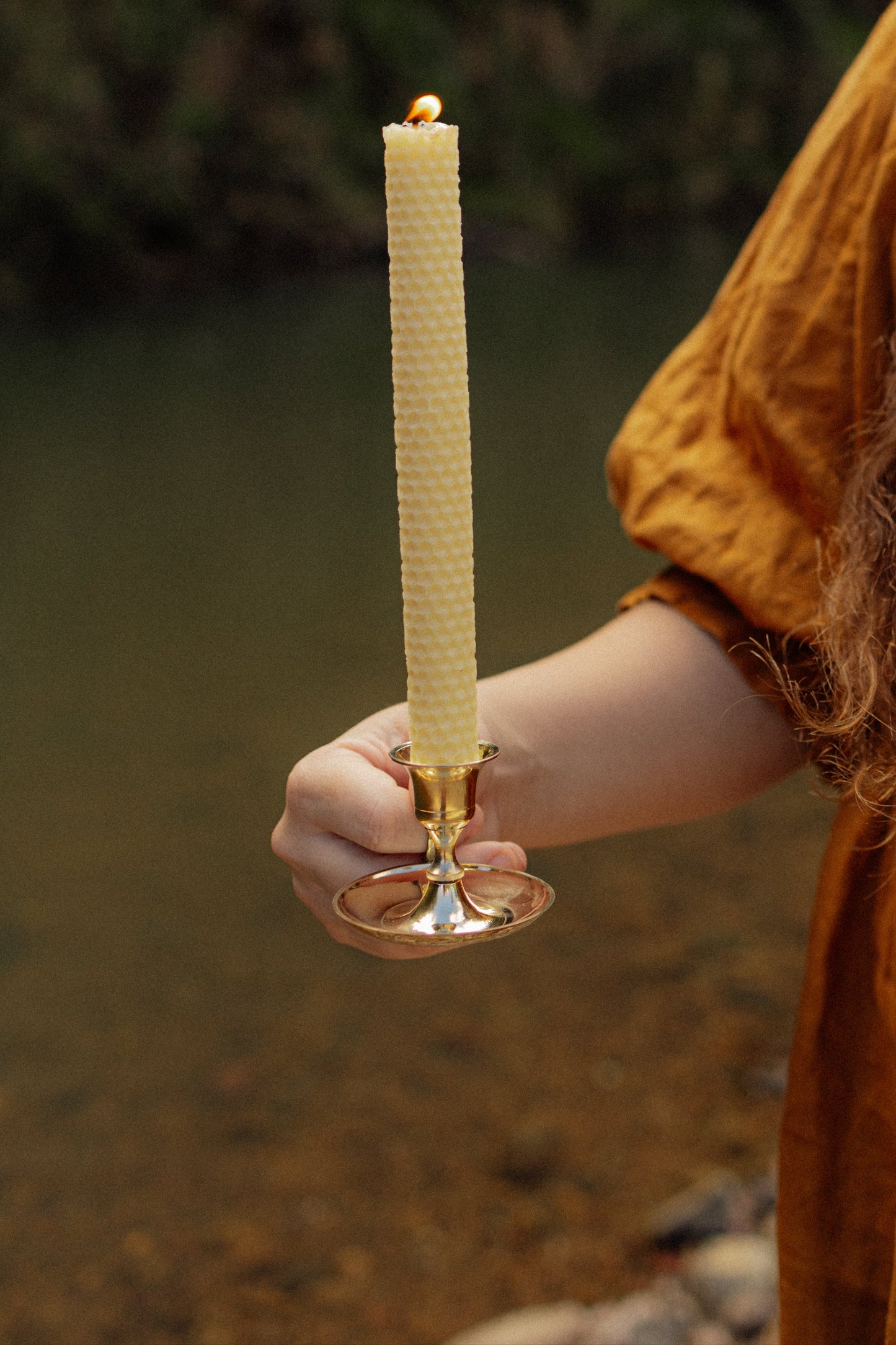 Brass Chamber stick Candle holder