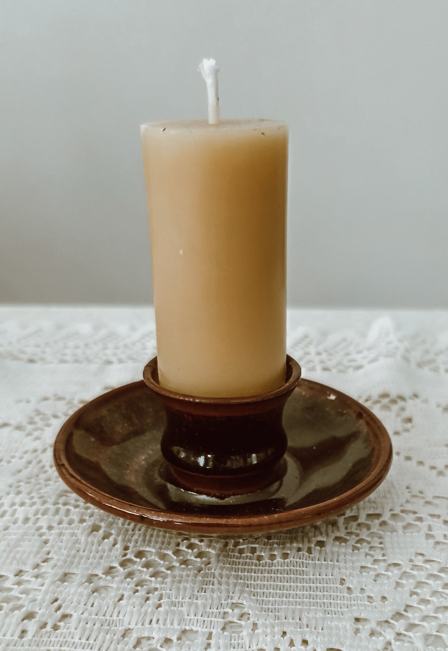 Pottery Candle Holder