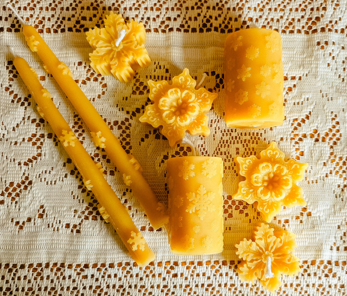 Beeswax Snowflake Range