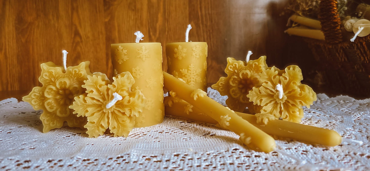 Beeswax Snowflake Range