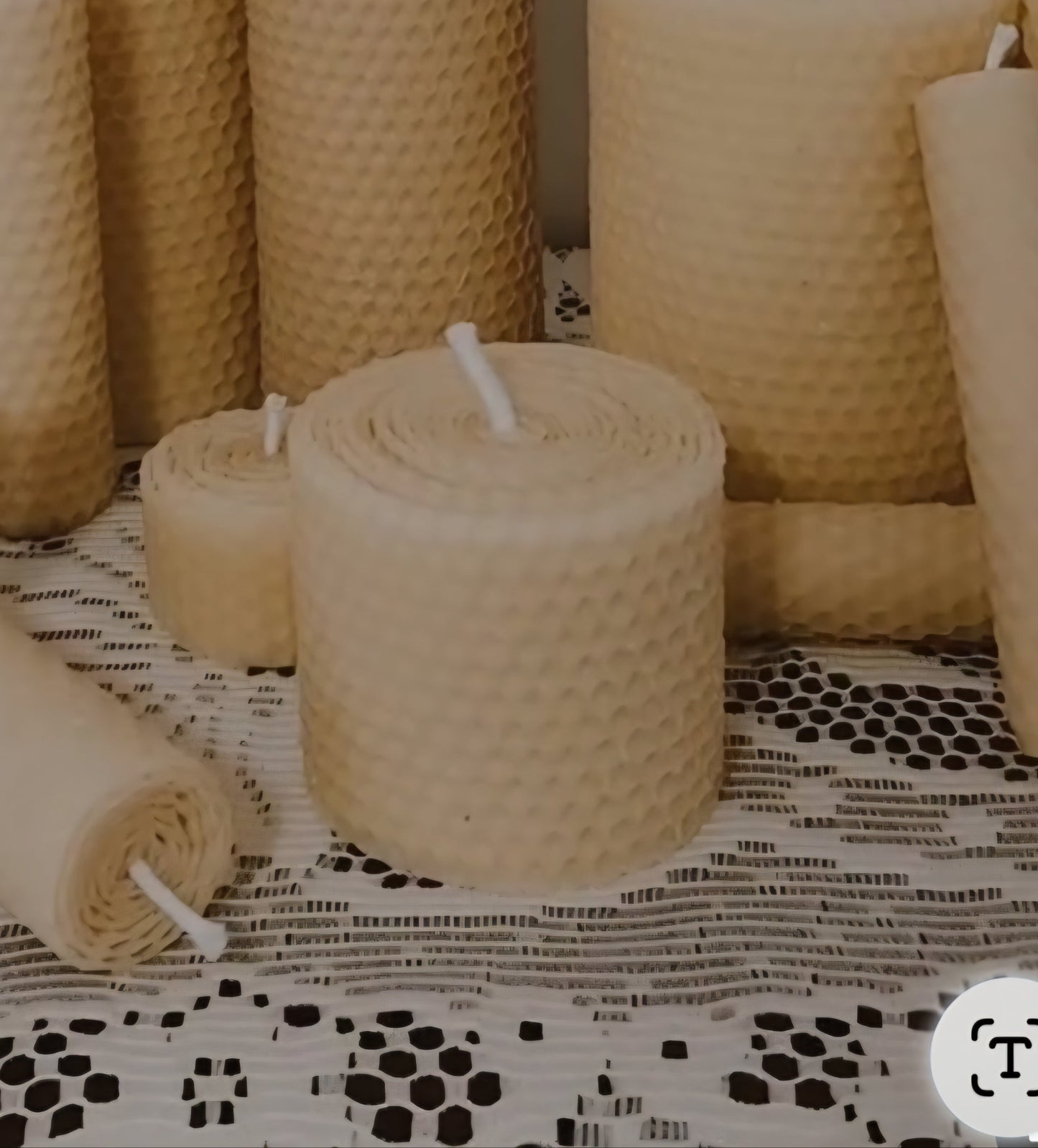 Mini Short Fat Rolled Pillar