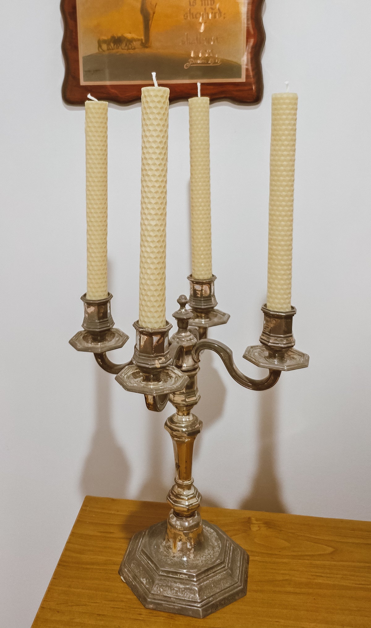 Four Armed Candelabra Vintage